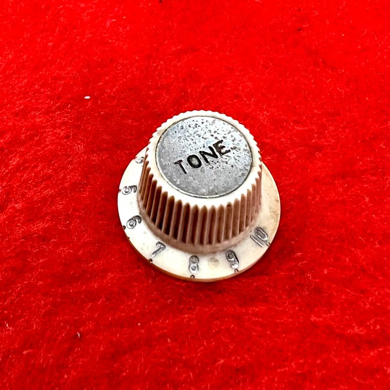 Hofner Tone knob 1960 Cream original vintage set screw Germany 500/2 500/1 ambassador Verithin image 1