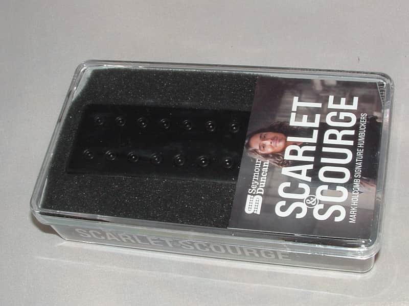 Seymour Duncan Mark Holcomb Signature Scourge 8 String Bridge (Black Cover)  New with Warranty image 1