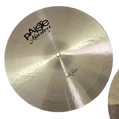 Used Paiste Masters Dark Hi Hat Cymbals 15" - Very Good image 3