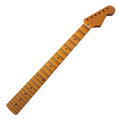 Full Scalloped Maple Guitar Neck,22-Fret image 2