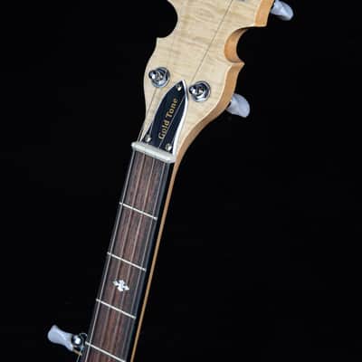 Gold Tone CC-100R Cripple Creek 5-String Resonator Banjo Natural image 5