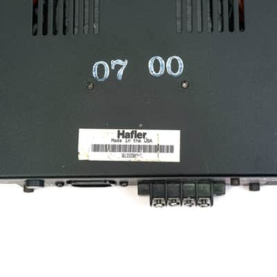 Hafler Trans•Ana P1000 – 2-Channel Power Amplifier – Used image 6