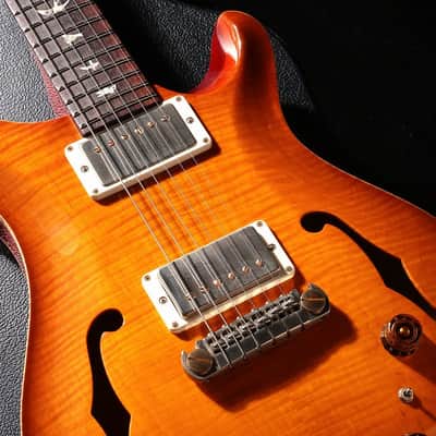 Paul Reed Smith (PRS) 2017 Hollowbody II Piezo 10Top McCarty Sunburst Pattern Neck [17 247308] (02/03) image 5