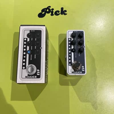 Mooer 013 Matchbox Micro Preamp 2010s - Black/White image 1