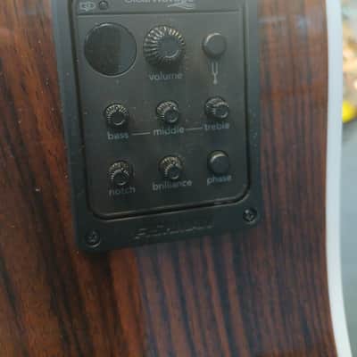 Zager ZAD-80CE/N Acoustic-Electric Guitar w/ Case image 9
