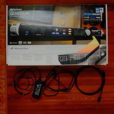 PreSonus Quantum Thunderbolt Audio Interface 2010s - Black image 8