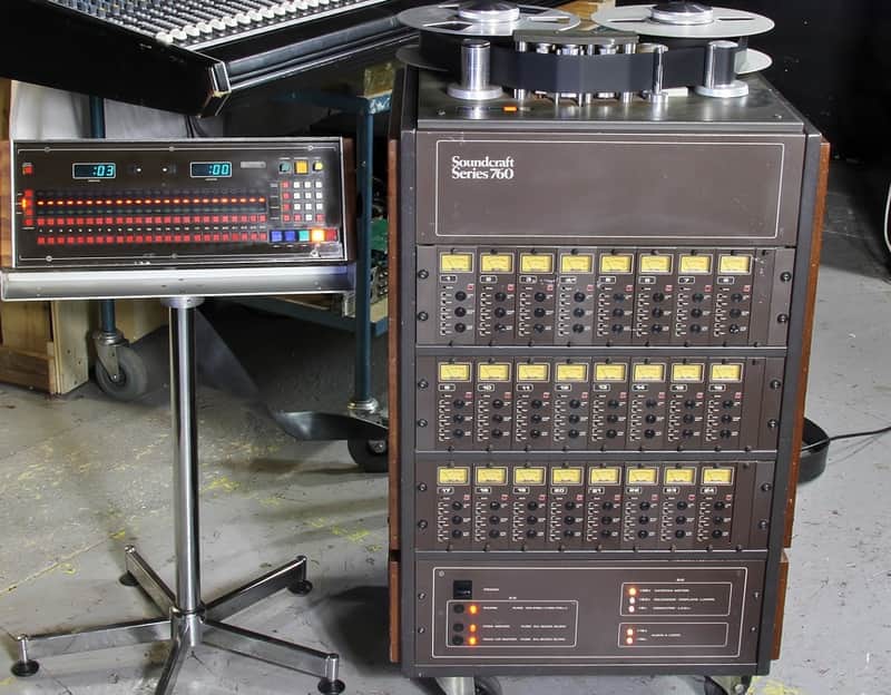 Soundcraft SCM 760 24 Track 2" Analogue Tape Recorder image 1