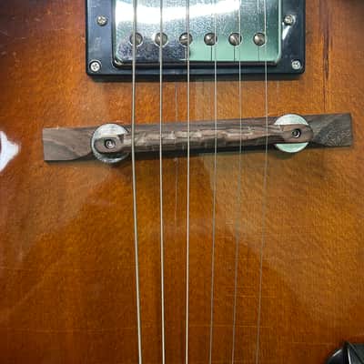 RARE Epiphone Triumph 1938 Tobacco Burst Hollow Body Electric Guitar #2709 image 11