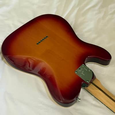 Vintage 2005 Fender American Deluxe Telecaster Rosewood Fretboard - Cherry Sunburst - Free Pro Setup image 9