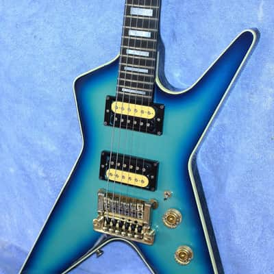 Very Rare 1985 Dean Baby ML,OHSC-Neck thru-Made by ESP-Factory trem, 24-3/4"scale All Original image 12