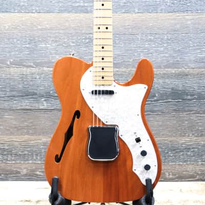 Fender Vintage Custom 1968 Tele Thinline Aged Natural Electric Guitar w/Case image 1