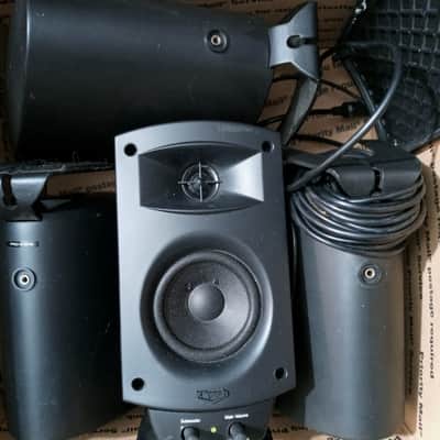 2 CABLES 4 KLIPSCH SATELLITE SPEAKERS image 1