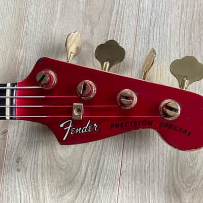 Fender Precision Special 1980 - red image 2