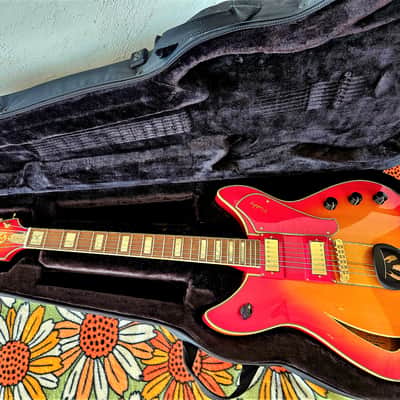 ONG Blues Guitar Muddy 2000 - Cherry Sunburst image 1