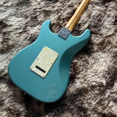 1997 Fender US Lone Star Stratocaster - Teal Green Metallic image 11