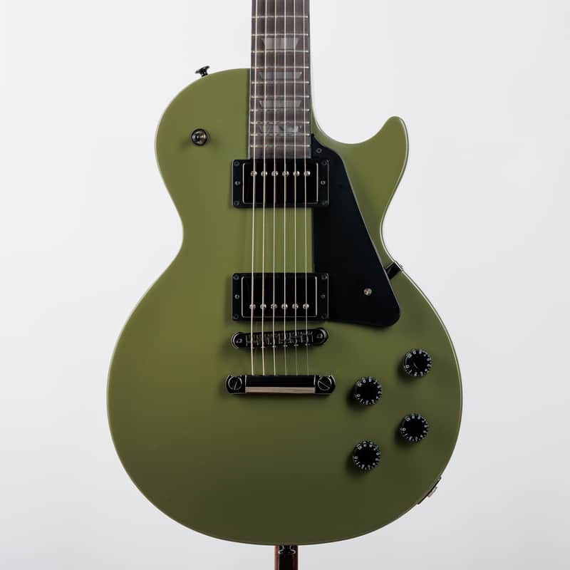 Gibson Les Paul Studio Dark, Dark Olive Drab | Demo image 1