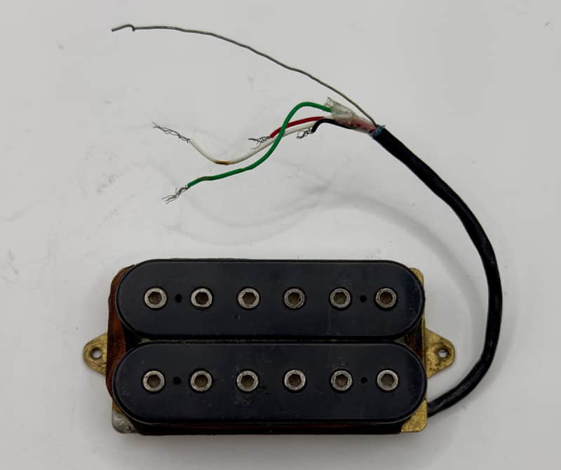 DiMarzio DP151 PAF Pro Humbucker Pickup Standard Spaced 1990s - Black image 1