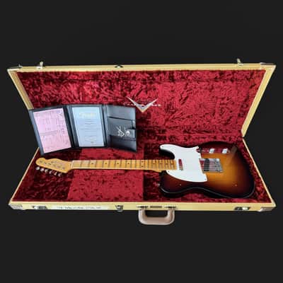 Fender Custom Shop '56 Telecaster JRN Relic Time Machine WF2TSB 3,3kg 2019 - VIDEO image 3