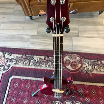 Washburn 1980 SB4R Wing Series Scavenger 4-String Electric Bass Guitar w/Gig Bag (USED) image 4