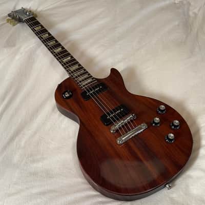 2009 Gibson Les Paul Studio Mahogany Top P90 - Vintage Gloss Brown - Free Pro Setup - 6.9 lbs image 14