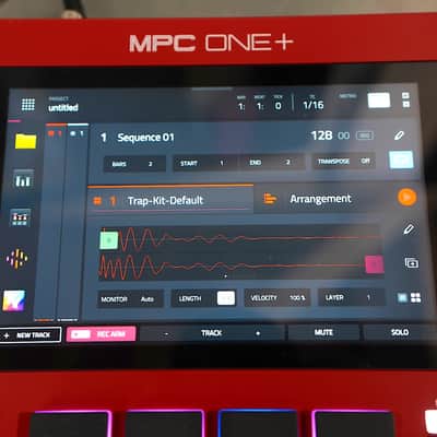 Akai MPC One + Red Drum Machine w/ 1TB SD Card for Sale! image 6