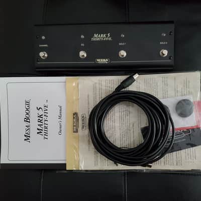 Mesa Boogie Mark v thirty five 35 Footswitch and cable image 1