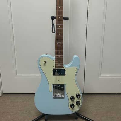 Fender Vintera '70s Telecaster Custom with Pau Ferro Fretboard - Sonic Blue image 1