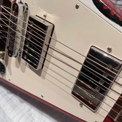 2005 Gibson Flying V Faded w/Jimi Hendrix Inspired Vibrola and Custom Paint Made in USA image 5