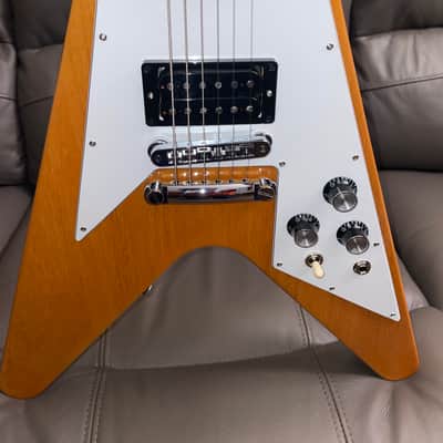 Gibson 70s Flying V - Antique Natural image 5