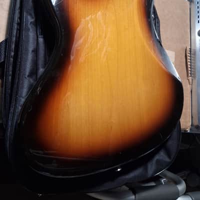 2010 Fender Japan JB62M Medium Scale 3 Tone Sunburst Jazz Bass, MIJ image 5