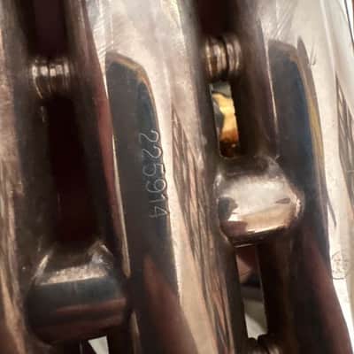 Martin Committee trumpet with bach stradivarius sterling silver plus 37 bell image 8
