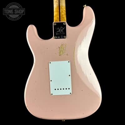 Fender Custom Shop 70th Anniversary 1954 Stratocaster Relic Shell Pink w/case image 7