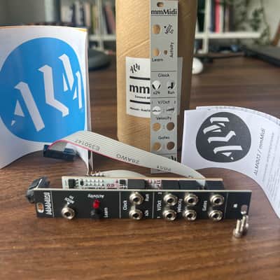 ALM/Busy Circuits ALM023 mmMidi Midi to CV Interface Eurorack Synth Module 2019 - Present - Black image 1