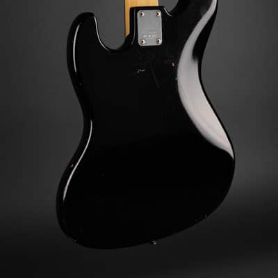 1975 Ibanez 2365B Jazz Bass Black image 3