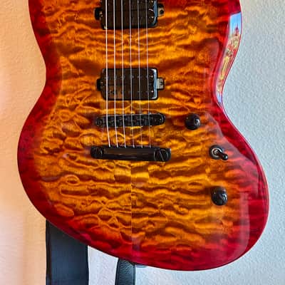 ESP LTD Viper-1000 2020 - Present - Tiger Eye Sunburst image 1