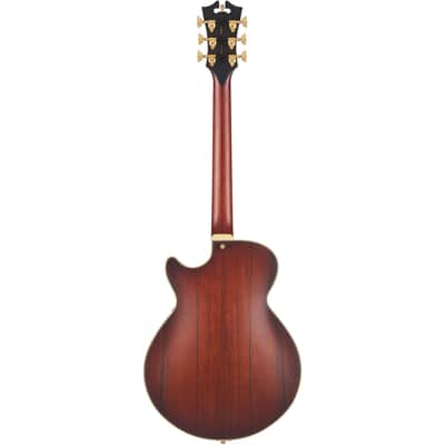 D'Angelico Deluxe SS Satin Brown Burst image 2