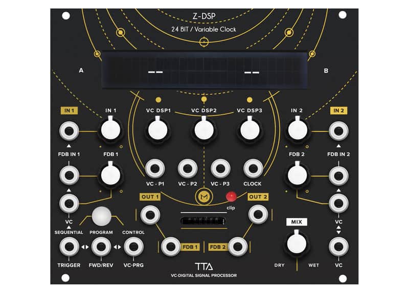 Tiptop Audio Z-DSP NS Voltage Controlled Signal Processor - Black image 1
