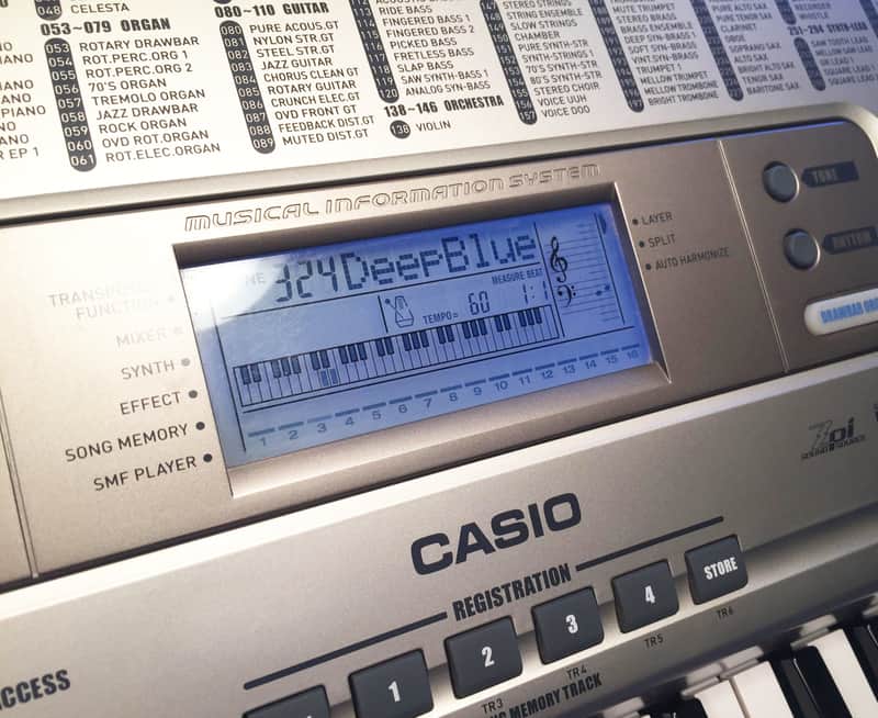 Casio CTK-900 ZPI Synthesizer Arranger Piano Keyboard | Reverb