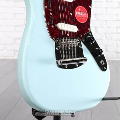 Squier Classic Vibe '60s Mustang Electric Guitar - Sonic Blue (MustCV60SBd1) image 2