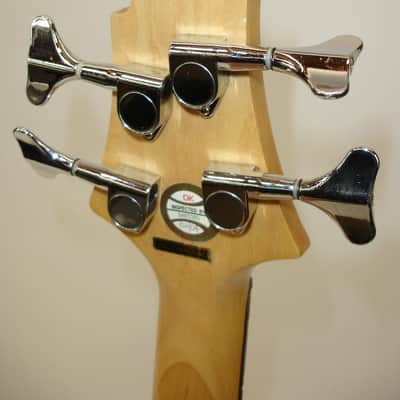 Samick by Greg Bennett Design Corsair Mini Bass Guitar, Candy Apple Red w/ Bag image 11