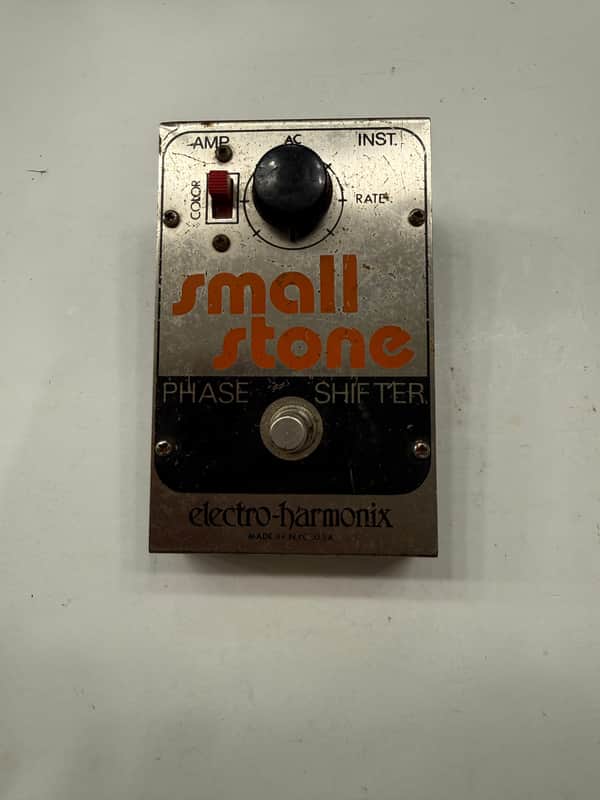 Electro Harmonix Small Stone Phase Shifter Vintage 1970s Guitar Effect Pedal image 1