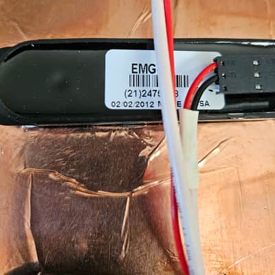 Left-Handed EMG SA Loaded Strat Pickguard - Solderless / Tested image 7