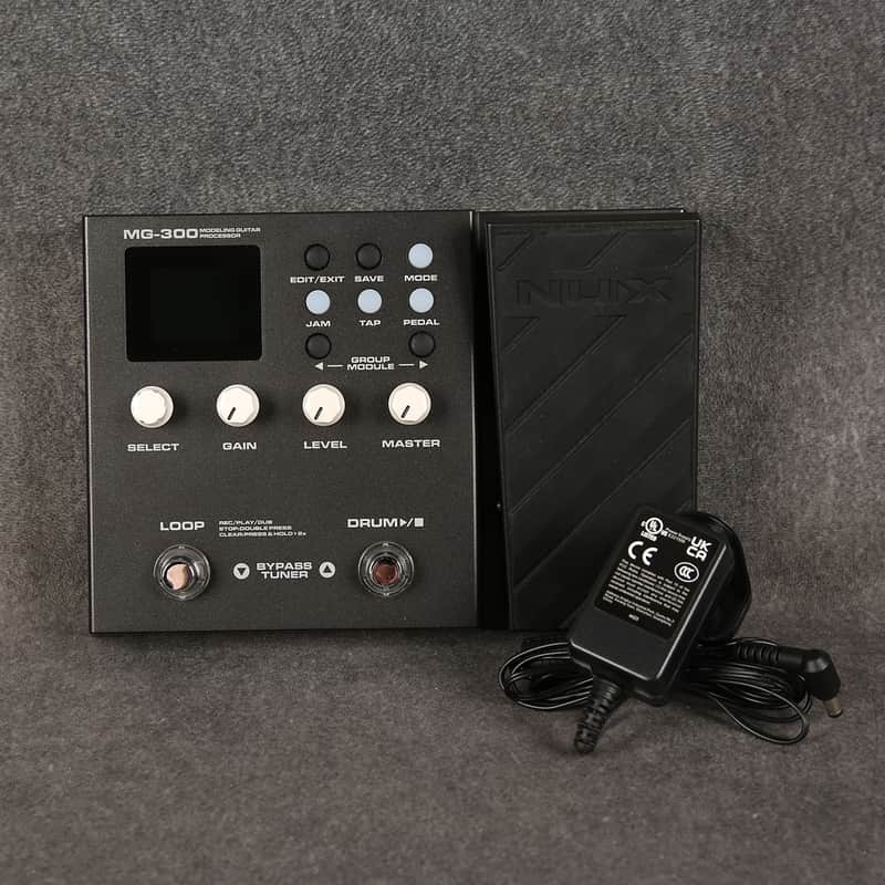 NUX MG-300 Modelling Guitar Processor - 2nd Hand