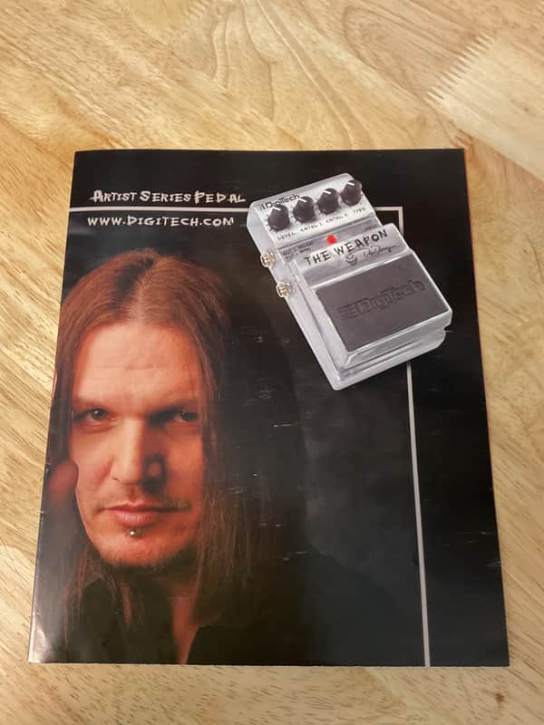 DigiTech artist series pedal poster and catalog DigiTech image 1