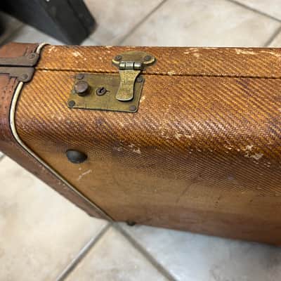 1956 Fender Tweed Precision Bass Case image 3