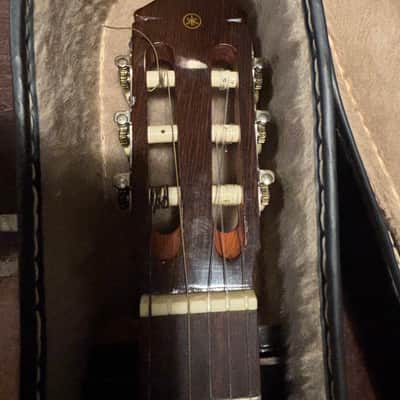Yamaha G-65a classical guitar 70's image 4