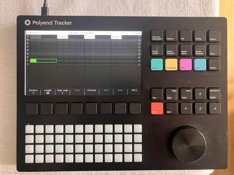 Polyend Tracker Standalone Audio Workstation 2020 - Present - Black image 1