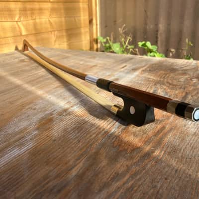 Double Bass French Bow - Pernambuco - Otto Spengler - Amazing Balance image 11