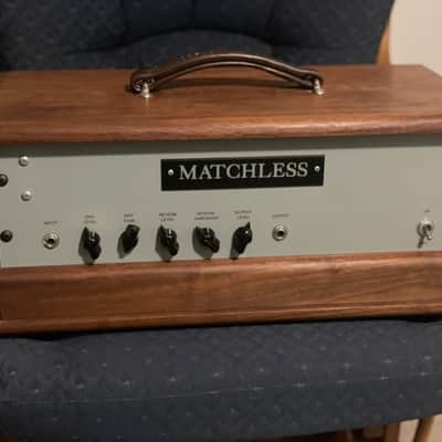 Matchless RV-1 Reverb / Preamp Tube Unit 1993 | *RARE* Wood Trim/ Blue Light + Free Shipping! image 2