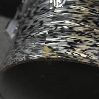 1970s Rogers 6" and 8" Black Onyx Concert Toms image 10